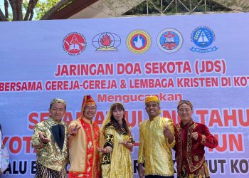 Doakan Sulteng, JDS Ajak Masyarakat Kristiani Kota Palu Bersatu Mohon Berkat dan Kesejahteraan