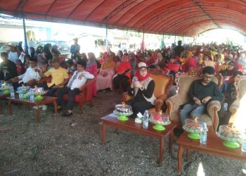 Bangun Pasangkayu Lebih Maju, Pasangan Yaumil-Herny Disambut Meriah Warga Bulumario