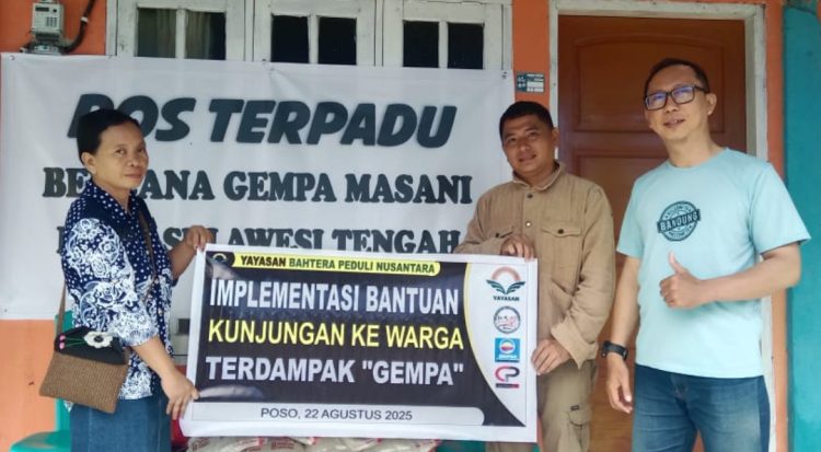 “Bencana Gempa Poso, Cyberpena Ajak Bantu Warga Terdampak”