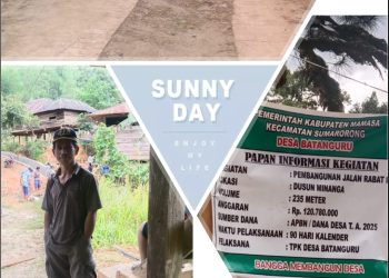 “Infrastruktur Dasar Desa Batanguru Meningkat, Kualitas Hidup Masyarakat Lebih Baik”