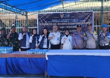 Perkuat Komitmen “Say No to Drugs”, Lapas Pekanbaru Gelar Tes Urine Massal Bersama TNI, Polri, dan BNN