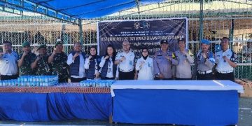 Perkuat Komitmen “Say No to Drugs”, Lapas Pekanbaru Gelar Tes Urine Massal Bersama TNI, Polri, dan BNN