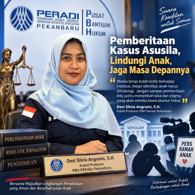 Desi Silvia Angraini, S.H.: Sekolah Harus Utamakan Perlindungan Anak, Media Wajib Jaga Identitas