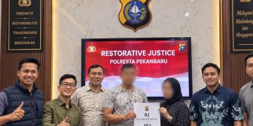 Restorative Justice Perkara Yahya Akhirnya Terlaksana di Polresta Pekanbaru 