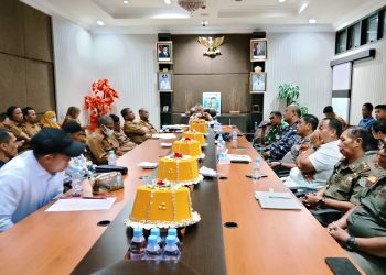Mewakili Kapolres, Kabag Ren Polres Pasangkayu Hadiri Rapat Monitoring Khusus Bahas Kelangkaan BBM  