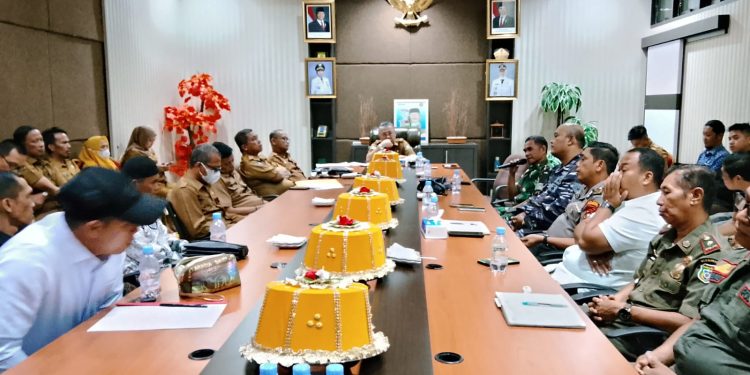 Mewakili Kapolres, Kabag Ren Polres Pasangkayu Hadiri Rapat Monitoring Khusus Bahas Kelangkaan BBM  