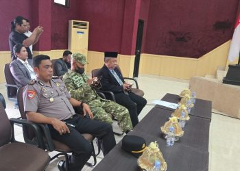 Mewakili Kapolres Pasangkayu, Kabag Ren Hadiri Rapat Paripurna Penyerahan Rancangan APBD Tahun Anggaran 2027