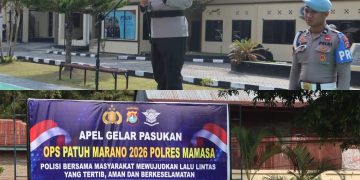 Polres Mamasa Laksanakan Apel Gelar Pasukan Operasi Patuh Marano 2026, Tekankan Pendekatan Humanis dan Edukatif