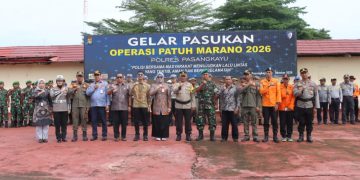 Polres Pasangkayu Gelar Apel Pasukan Operasi Patuh Marano 2026, Wujudkan Lalu Lintas Tertib dan Berkeselamatan