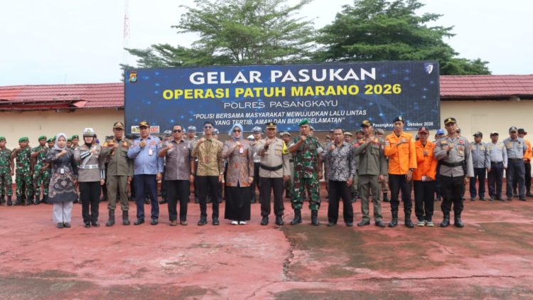 Polres Pasangkayu Gelar Apel Pasukan Operasi Patuh Marano 2026, Wujudkan Lalu Lintas Tertib dan Berkeselamatan