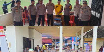 Polsek Sumarorong Amankan Pertandingan Sepak Bola Bupati Mamasa Cup VI 2026